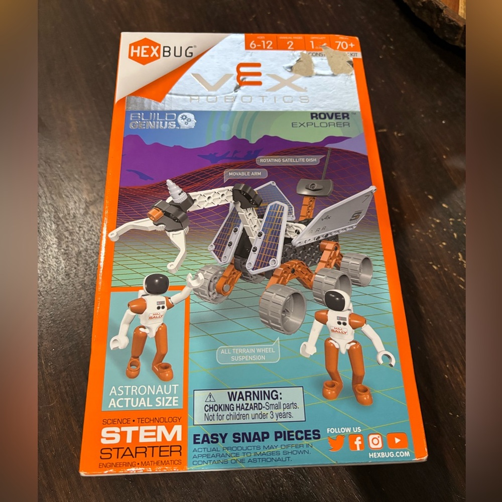 HEXBUG VEX Robotics Rover Explorers STEM Toy